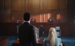 Defense Attorney in Court - First Time Domestic Violence Charge in Aurora, CO