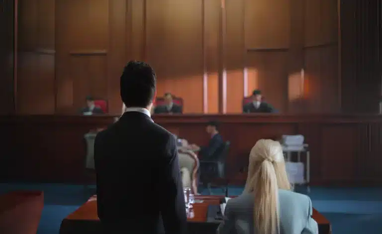 Defense Attorney in Court - First Time Domestic Violence Charge in Aurora, CO