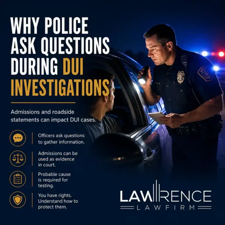 Why Police Ask Questions During DUI Investigations in Colorado - Colorado DUI Attorney